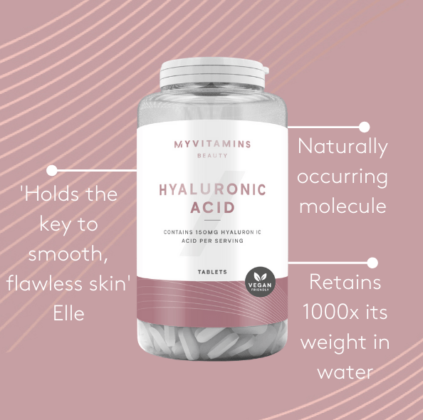 MyVitamins Hyaluronic Acid 60 Tablets for 2 Months
