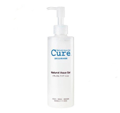 Cure Natural Aqua Gel - Exfoliate for face number one Japanese exfoliator
