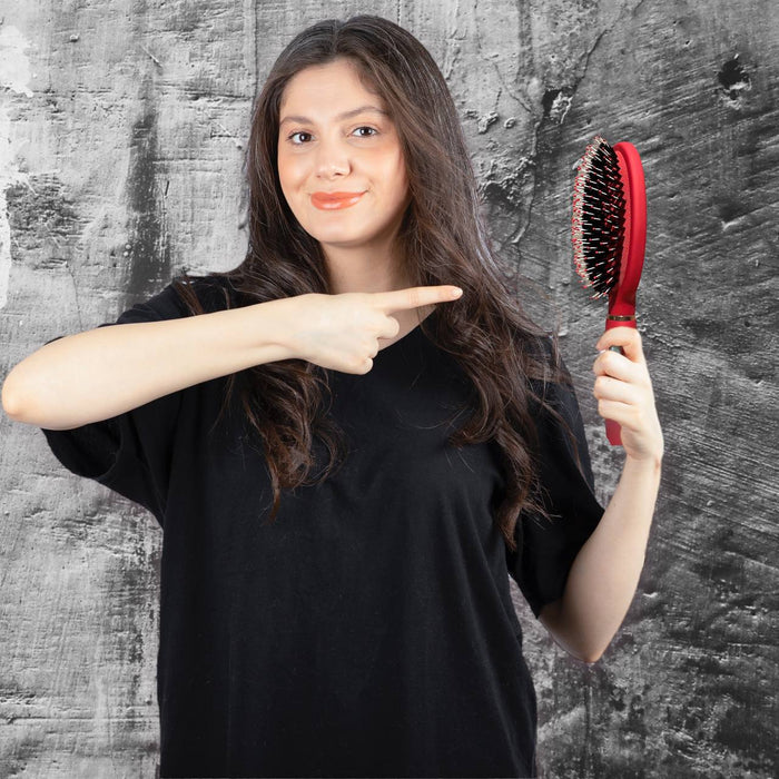 TIWASSI USA Elite brush - Dual bristle technology, detangles hair and minimize breakage