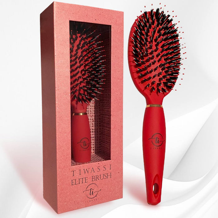 TIWASSI USA Elite brush - Dual bristle technology, detangles hair and minimize breakage