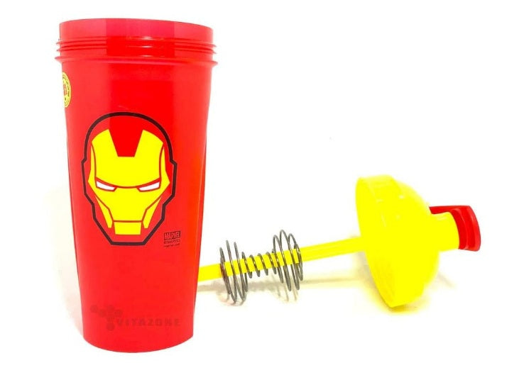 Marvel - Shaker Blender Bottle, 28-Ounce (800 ml), Iron Man Head