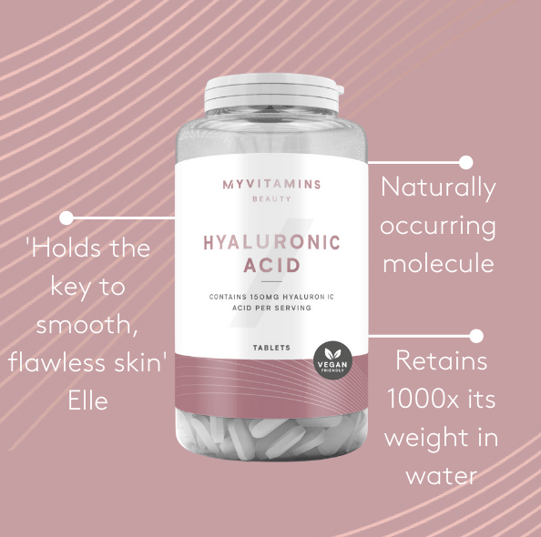 1 MyVitamins Hyaluronic Acid 30 Tablets - 1 Month