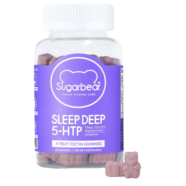 Sugarbear SLEEP DEEP 5‑HTP Vitamin Gummies for 1 Month