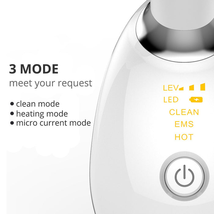 EMS Thermal Neck Lifting And Tighten Massager Electric Microcurrent Wrinkle Remover LED Photon Face Beauty Device For Woman | Delivery 10-25 Days