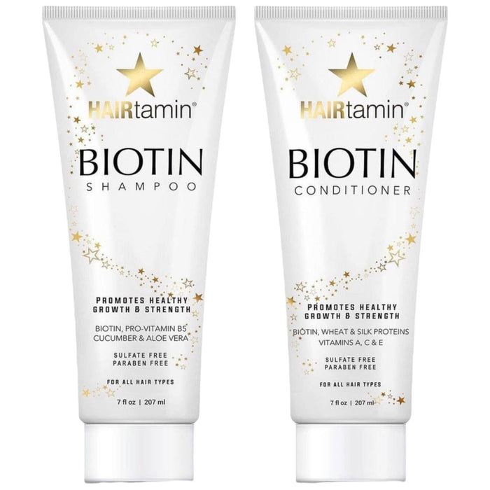 HAIRTAMIN SHAMPOO & CONDITIONER SET - Biotin & Botanicals Shampoo & Conditioner