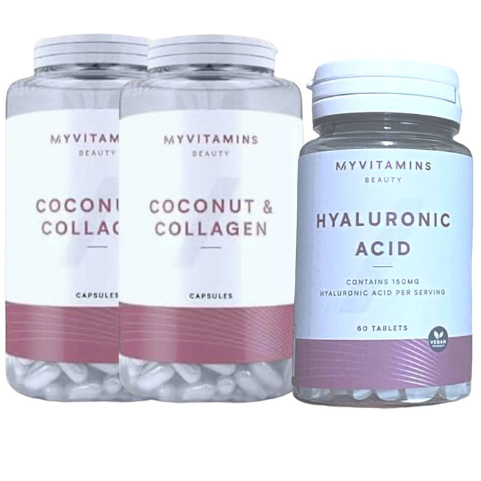 Myvitamins Coconut Collagen & Hyaluronic Acid bundle - Bundle for 2 months